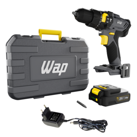 WAP PARAFUSADEIRA E FURADEIRA DE IMPACTO 21V 3/8