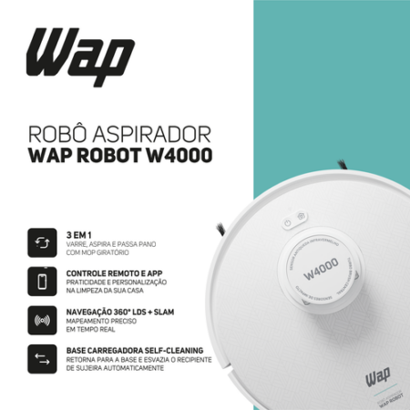 7899831332656 - 7899831332670 - WAP ROBOT W4000 - 20