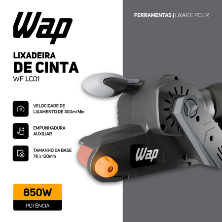 7899831881697 - 7899831331703 - WAP LIXADEIRA DE CINTA WF LC01 - 15