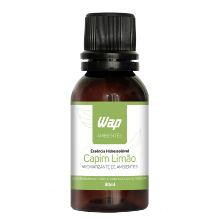 ESSÊNCIA HIDROSSOLUVEL CAPIM LIMÃO WAP 30 ML